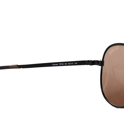 Tom Ford Metal Charles Aviator Sunglasses TF35 Black 5 of 7