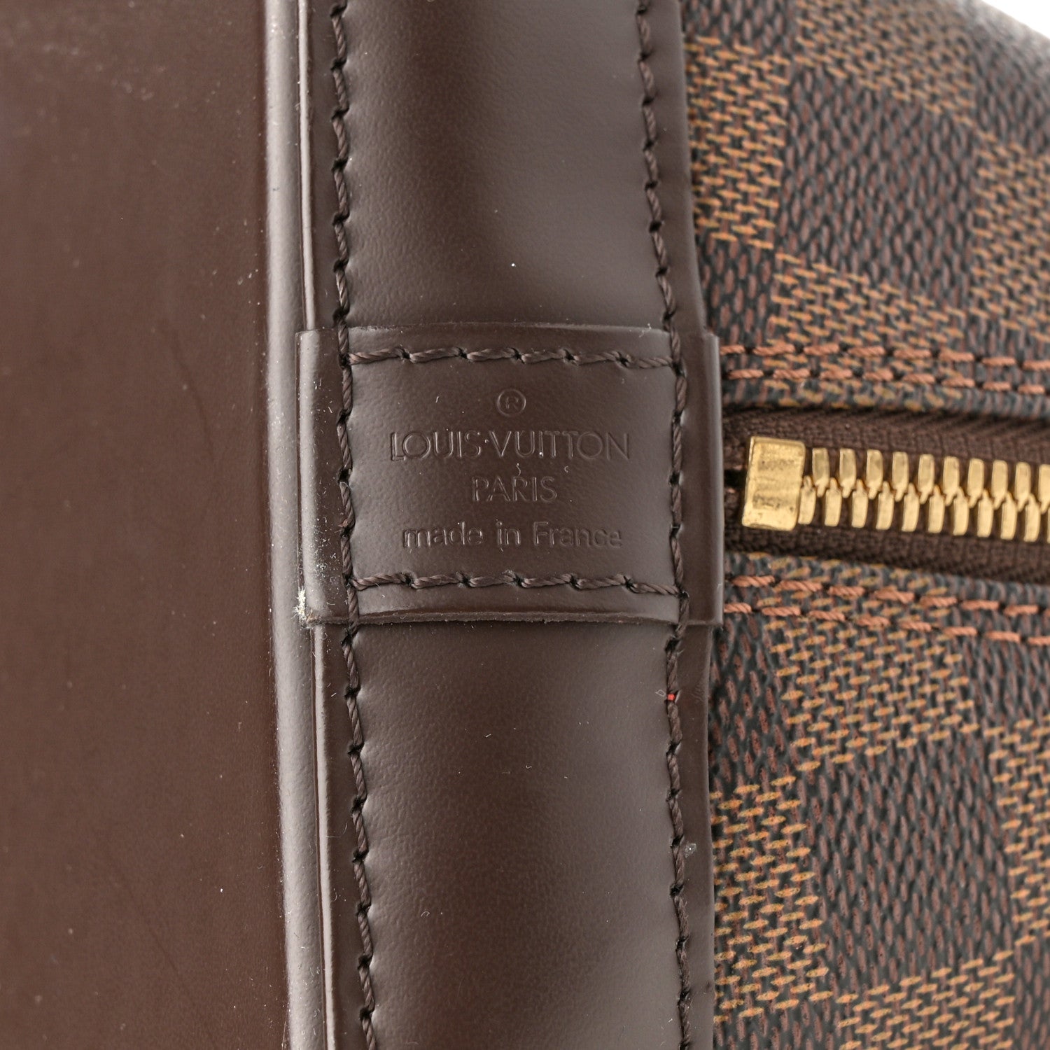 Louis Vuitton Damier Ebene Alma PM 6 of 10