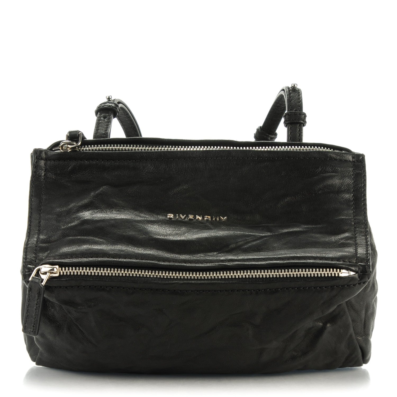 Givenchy Tumbled Sheepskin Mini Pandora Black 1 of 7
