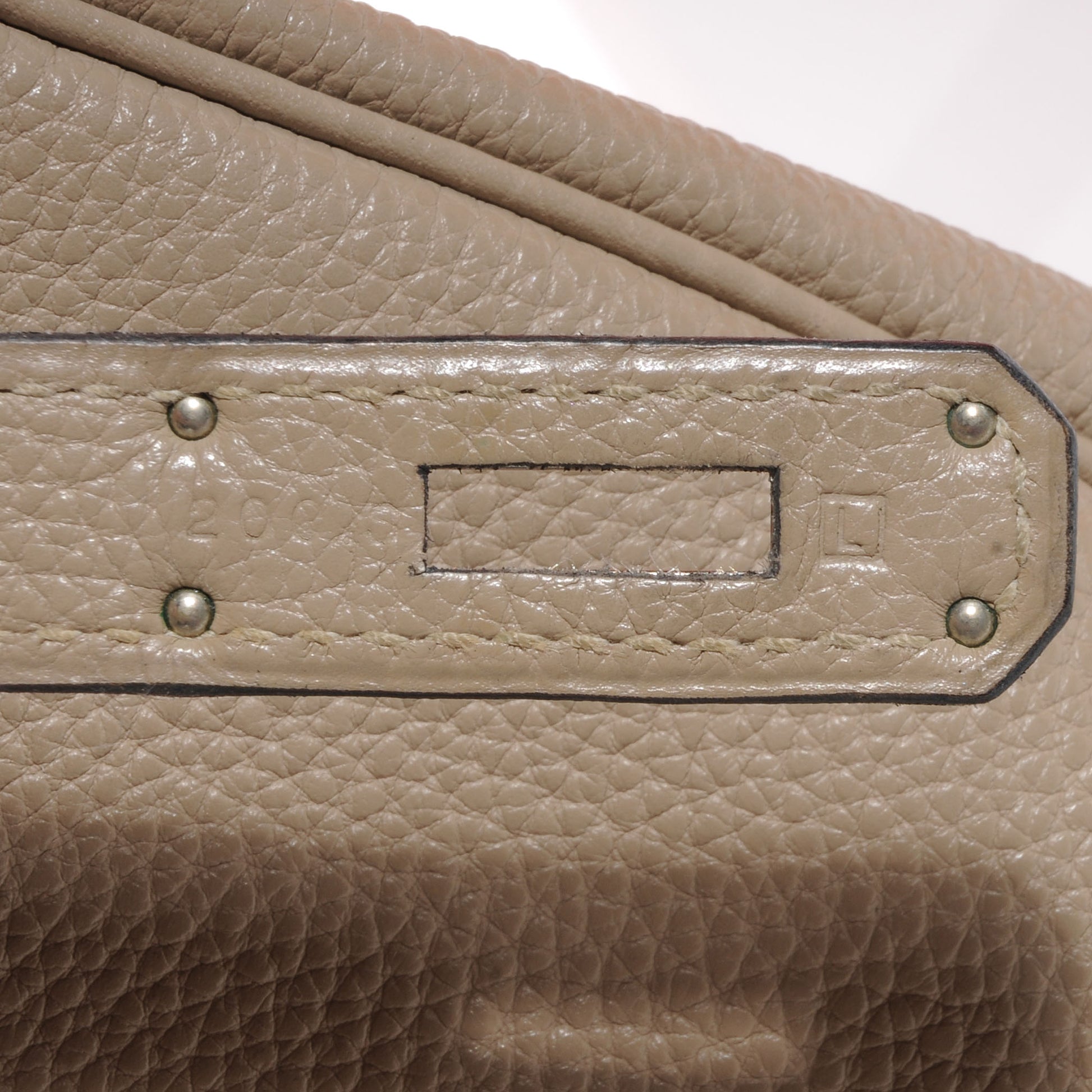 Hermes Taurillon Clemence Kelly Retourne 28 Gris Tourterelle 10 of 10