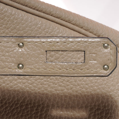 Hermes Taurillon Clemence Kelly Retourne 28 Gris Tourterelle 10 of 10