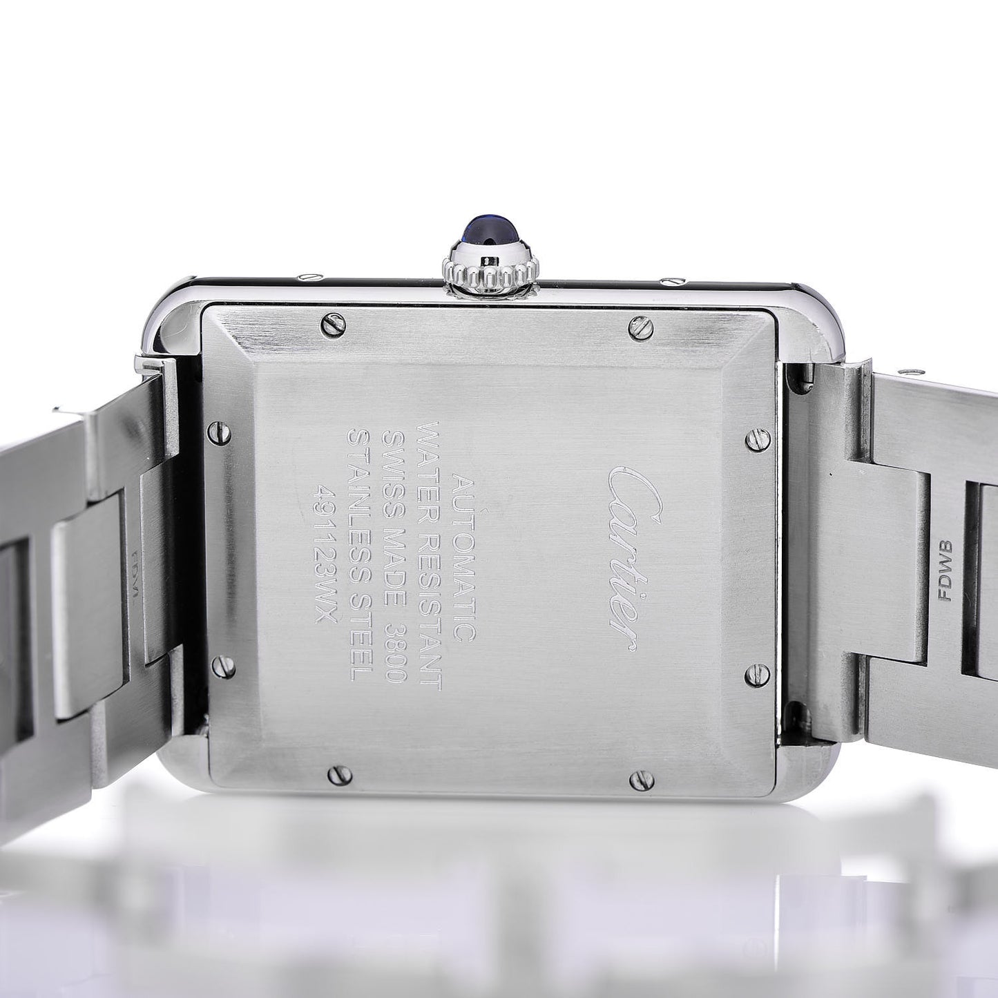 Stainless Steel 31mm Tank Solo Automatic Watch