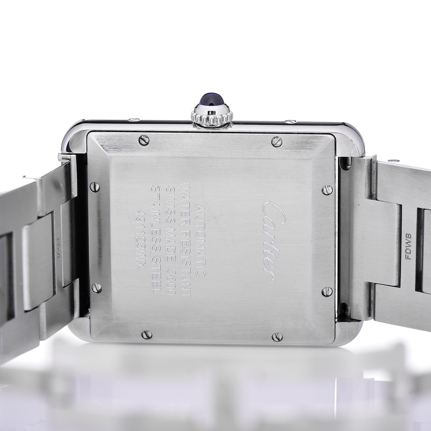 Cartier Stainless Steel 31mm Tank Solo Automatic Watch 5 of 9