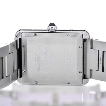 Cartier Stainless Steel 31mm Tank Solo Automatic Watch 5 of 9
