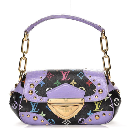 Louis Vuitton Monogram Multicolor Alligator Marilyn Black 1 of 10