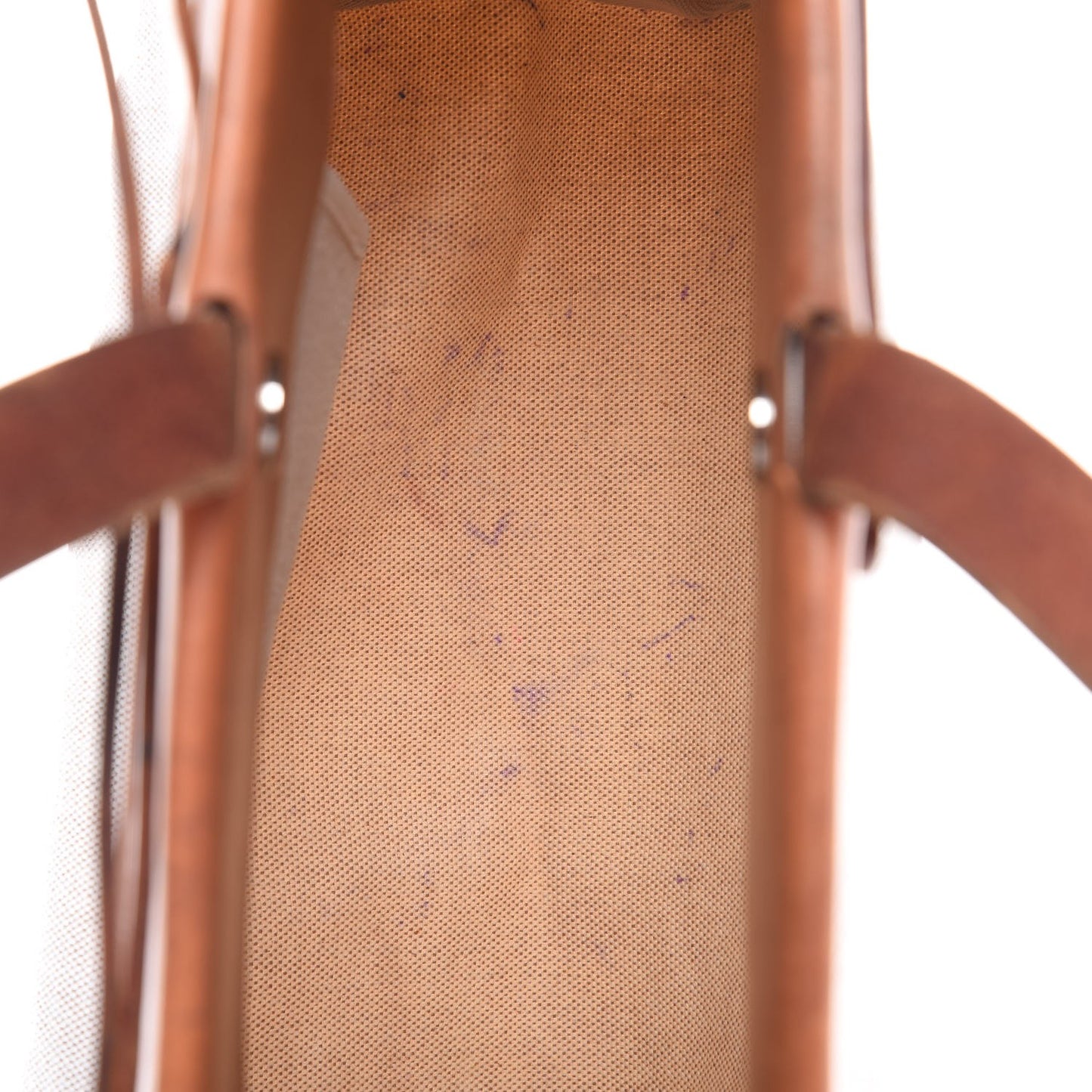 Toile Vache Hunter Herbag Cabas MM Natural