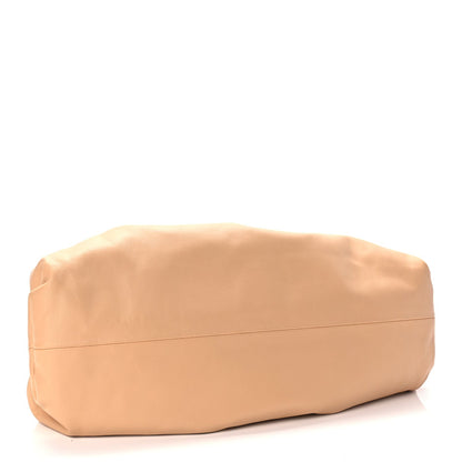 Bottega Veneta Smooth Butter Calf The Pouch Oversized Clutch Biscotto 4 of 9