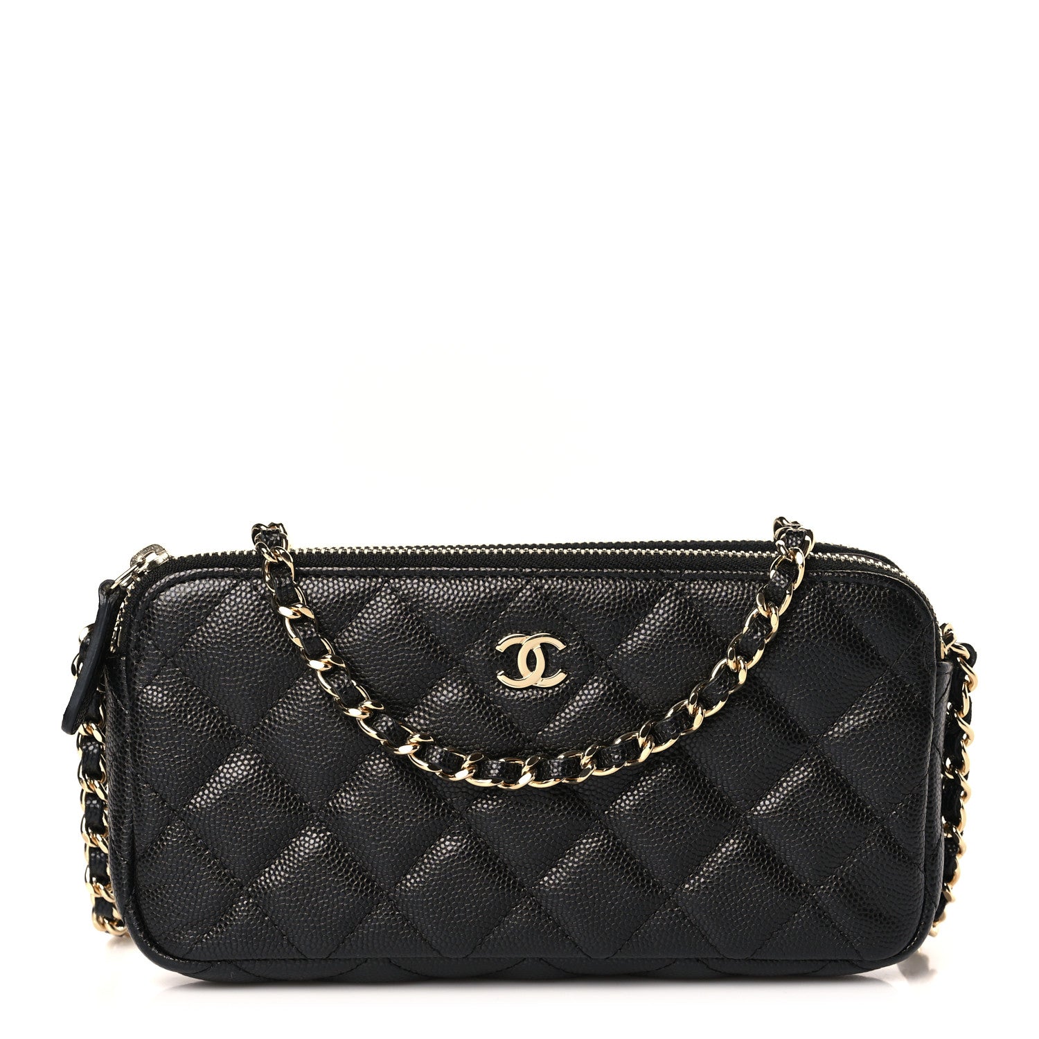 Chanel Caviar Quilted Small Clutch With Chain Black 1 of 9