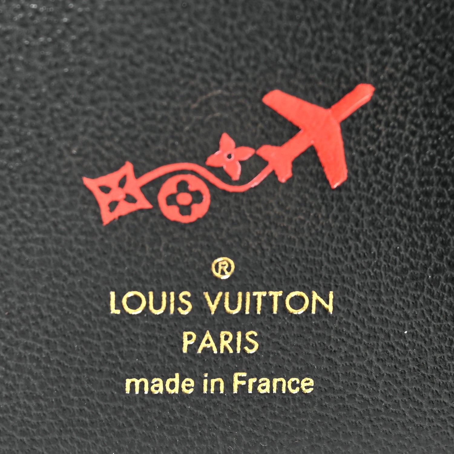 Louis Vuitton Lambskin Embossed Monogram Lou Coussin Wallet Black 7 of 7