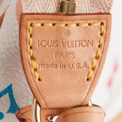 Louis Vuitton Monogram Multicolor Pochette Accessories White 7 of 7