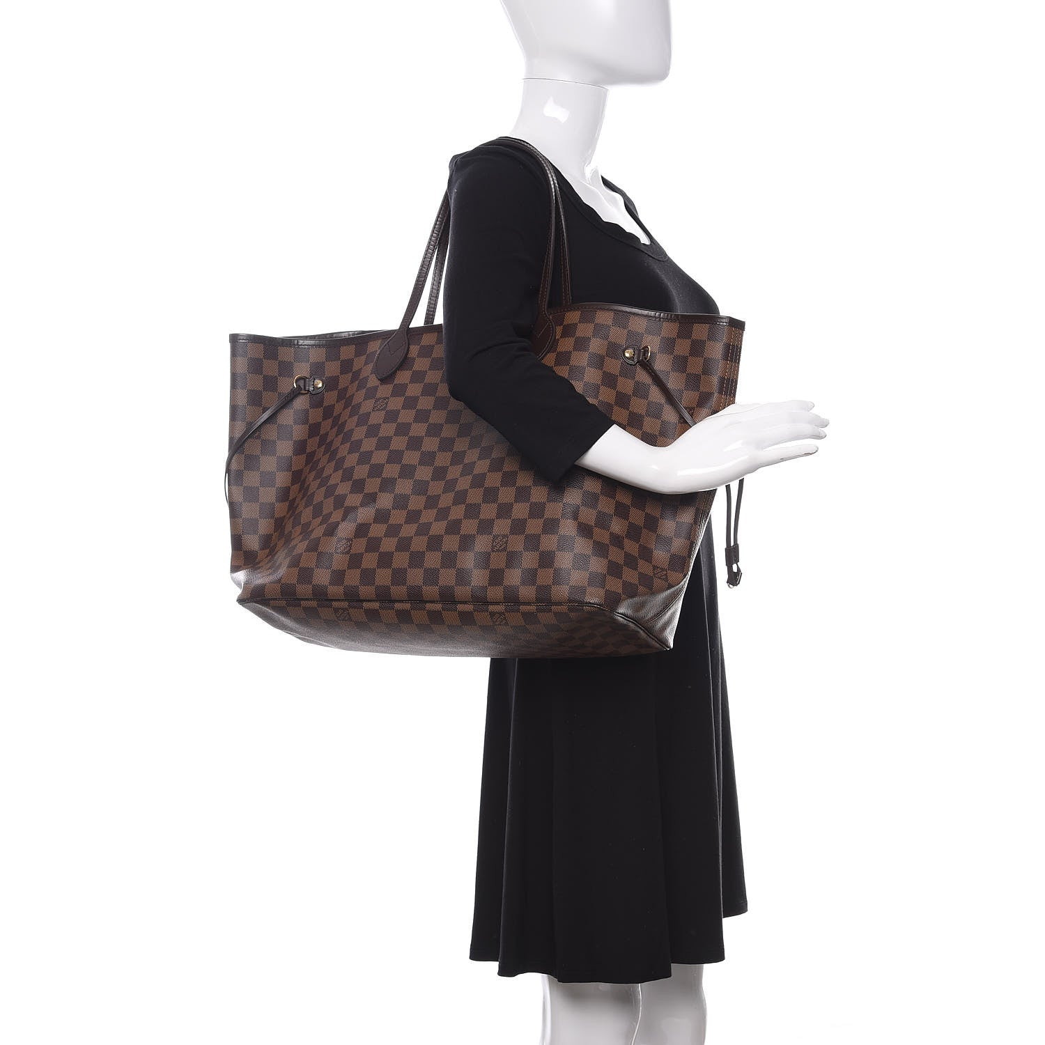 Louis Vuitton Damier Ebene Neo Neverfull GM 2 of 10