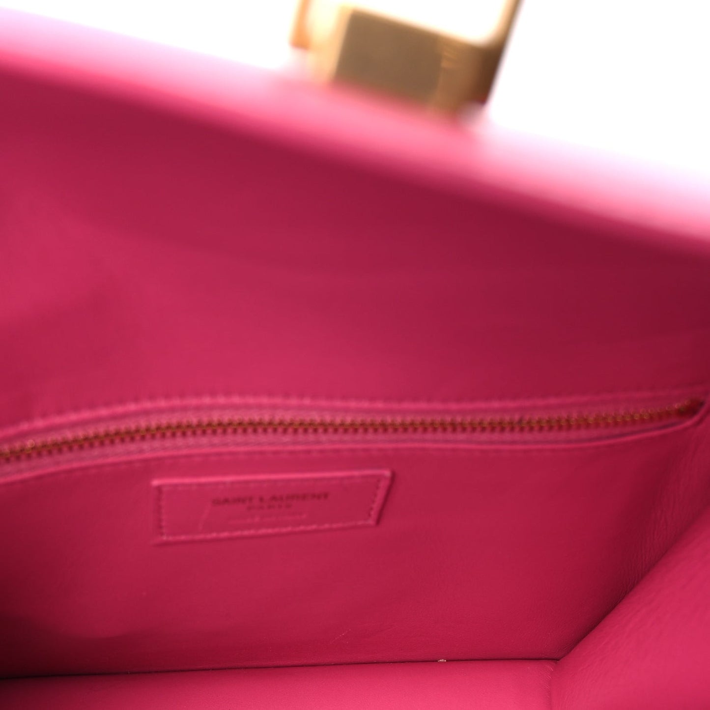 Smooth Calfskin Le Carre Shoulder Bag  Pink