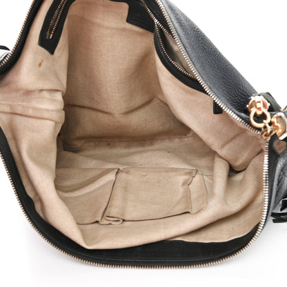 Gucci Pebbled Calfskin Medium Soho Hobo Black 5 of 15
