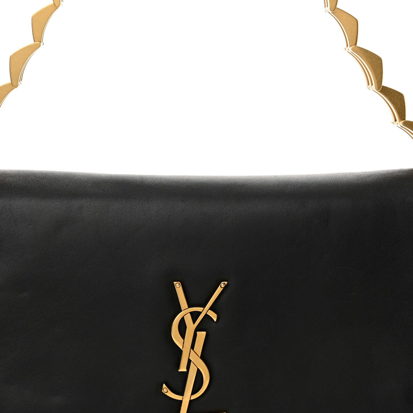 Lambskin Monogram Kate 99 Baguette Shoulder Bag Black