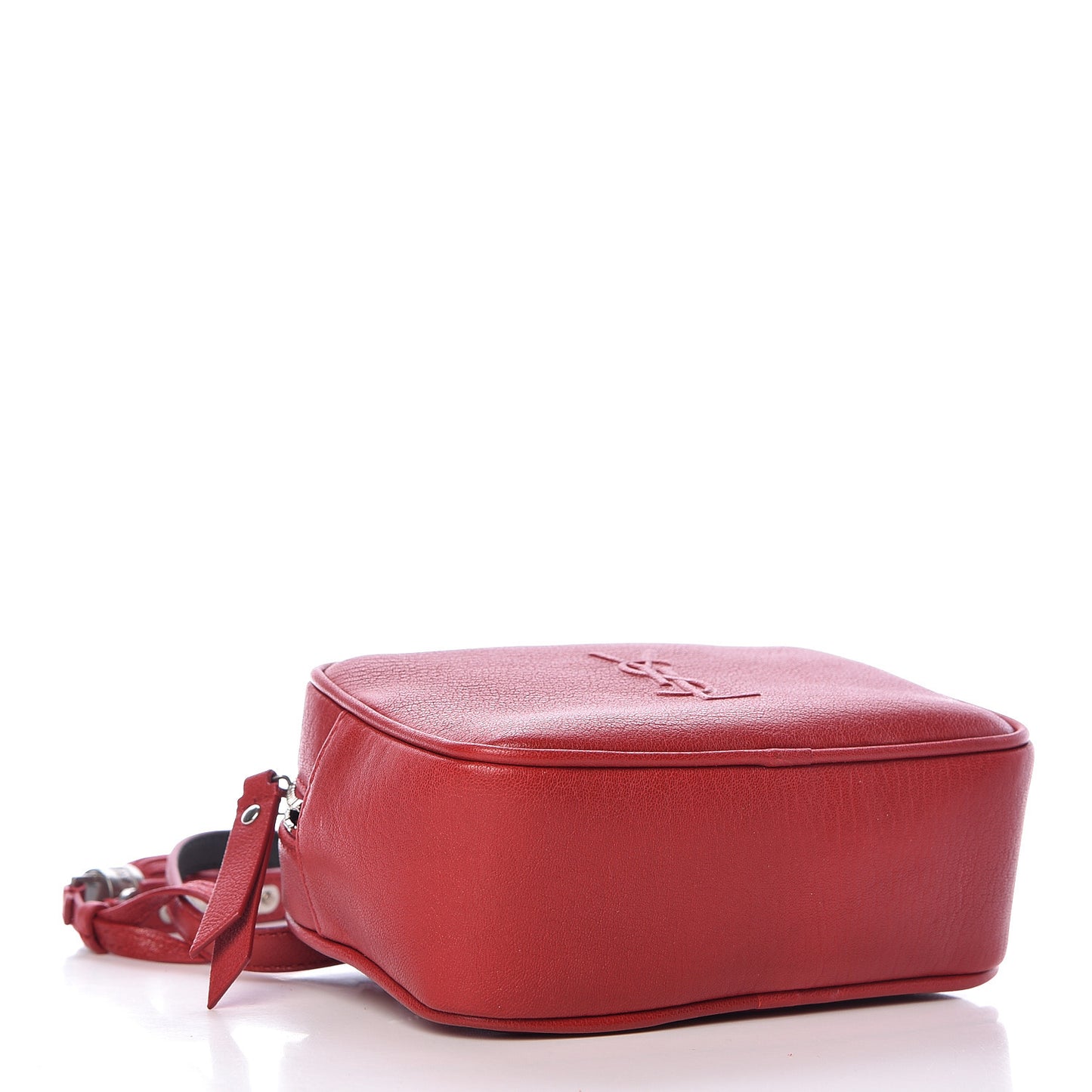 Lambskin Monogram Lou Belt Bag Red