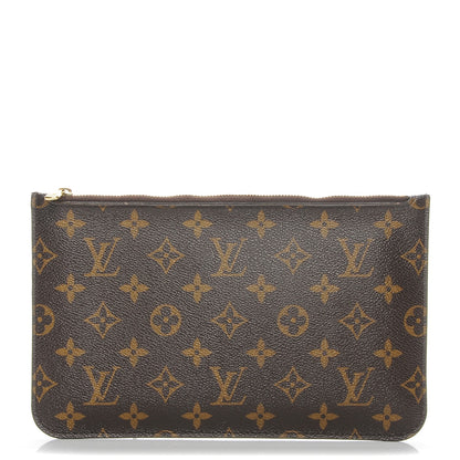Louis Vuitton Monogram Neverfull MM GM Pochette Piment 1 of 7