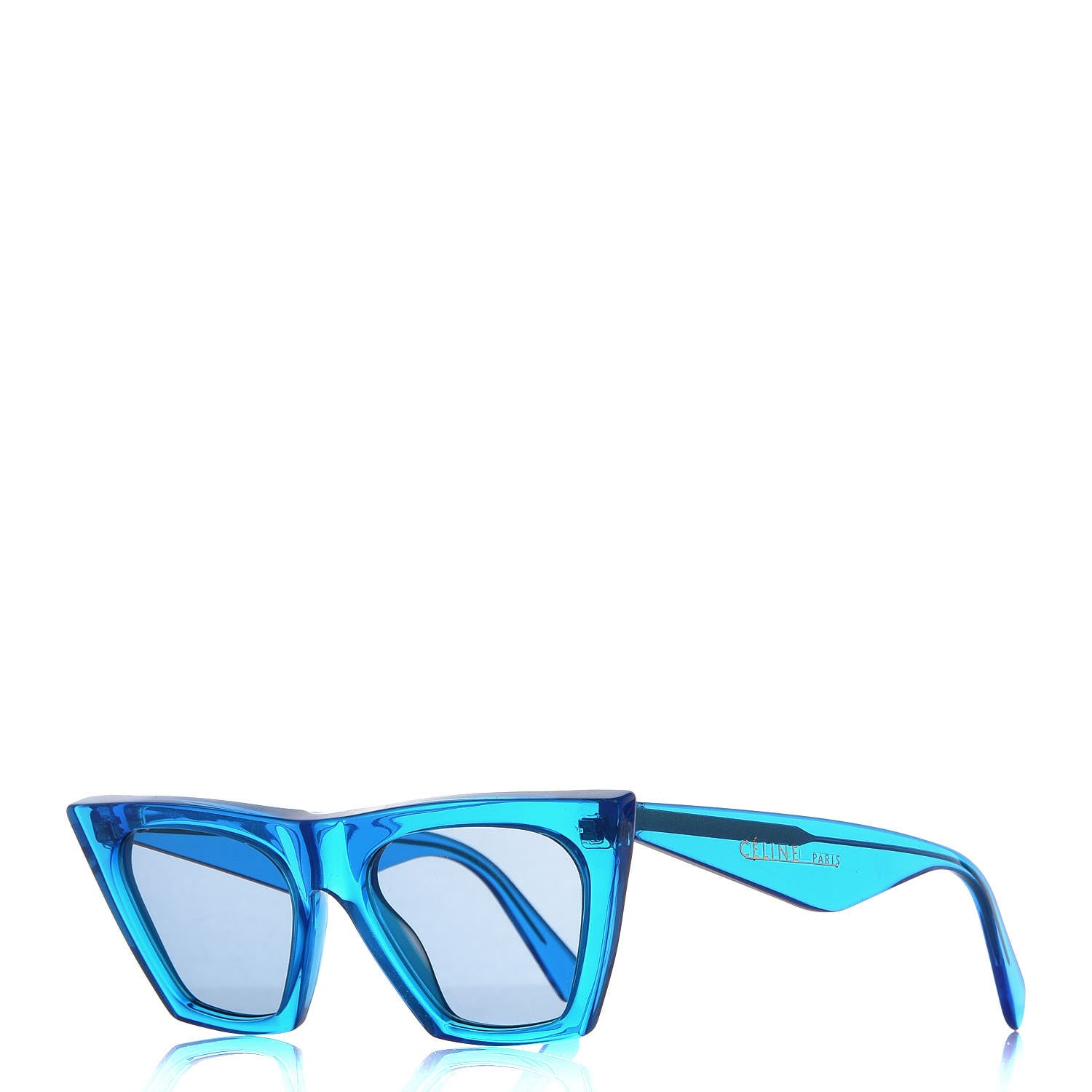 Celine Edge Sunglasses CL 41468 Blue 1 of 6