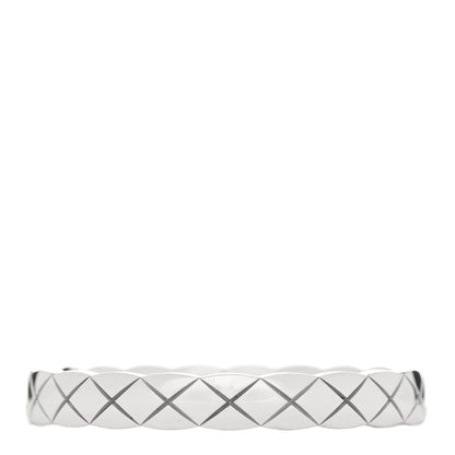 Chanel 18K White Gold Mini Coco Crush Ring 64 10.75 2 of 4