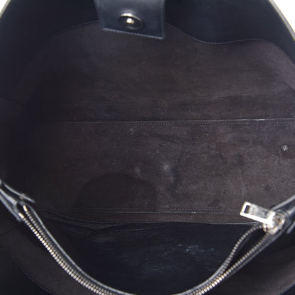 Saint Laurent Calfskin Medium Amber Tote Black 9 of 13