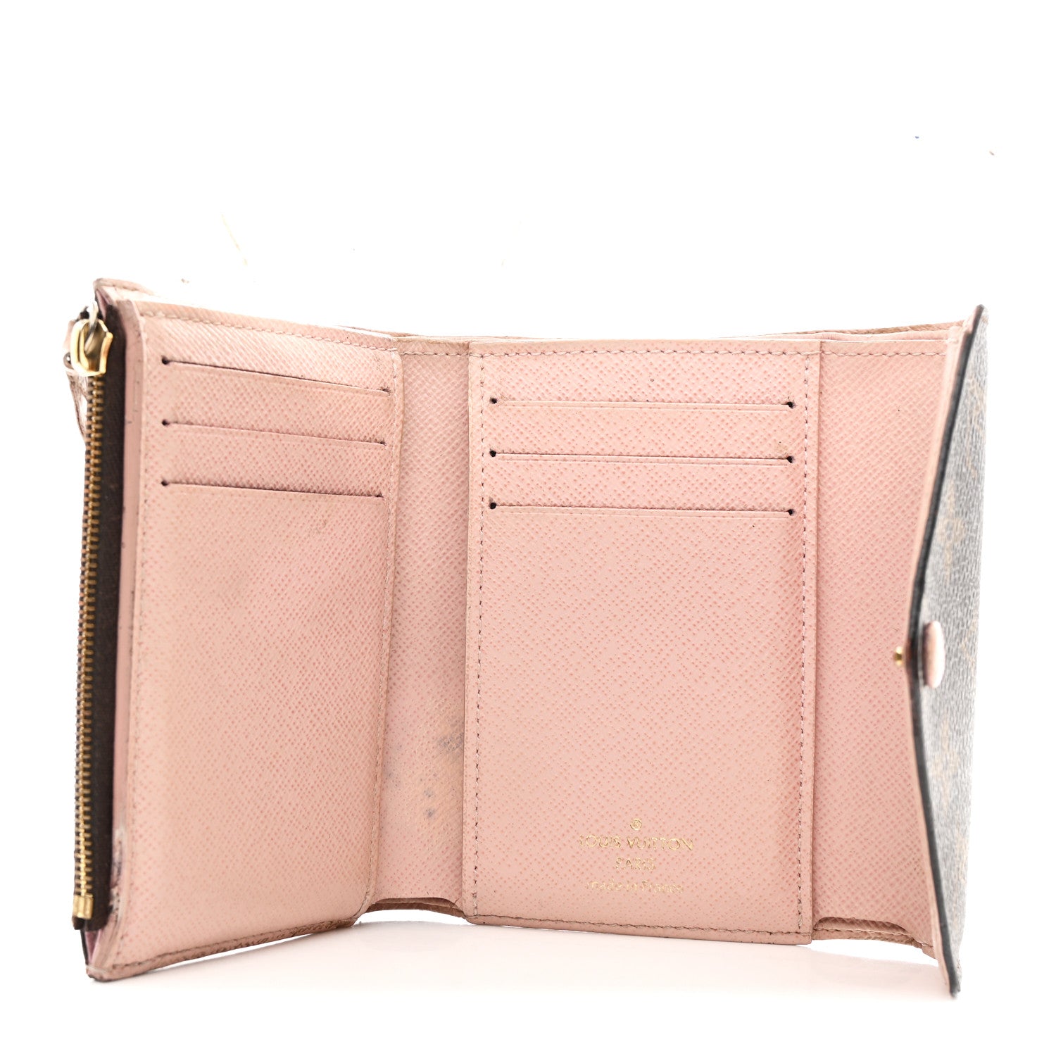Louis Vuitton Monogram Victorine Wallet Rose Ballerine 5 of 8