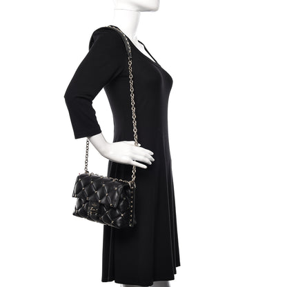 Valentino Garavani Nappa Small Candystud Crossbody Black 2 of 9