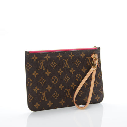 Louis Vuitton Monogram Neverfull MM GM Pochette Pivoine 3 of 7