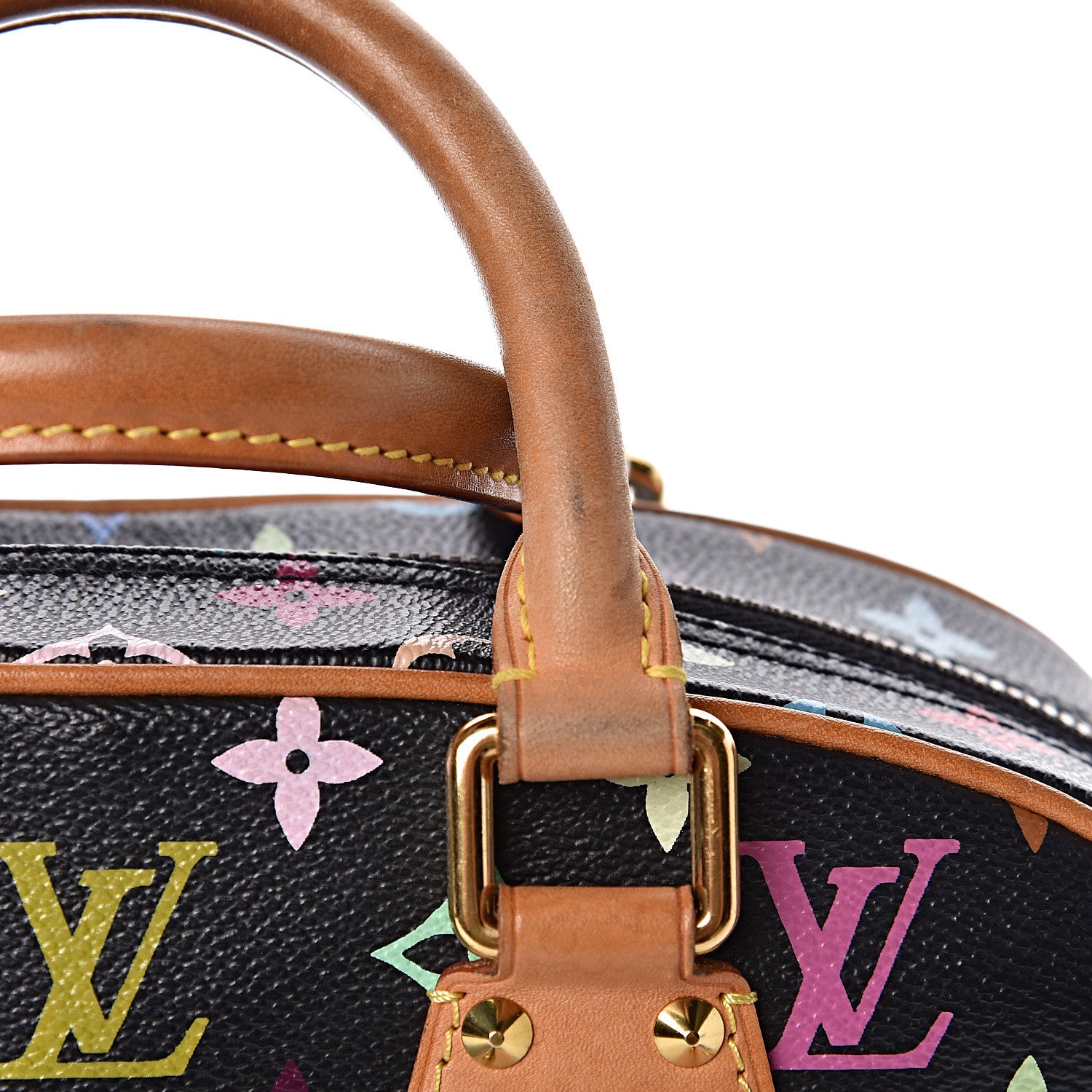 Louis Vuitton Monogram Multicolor Trouville Black 11 of 12