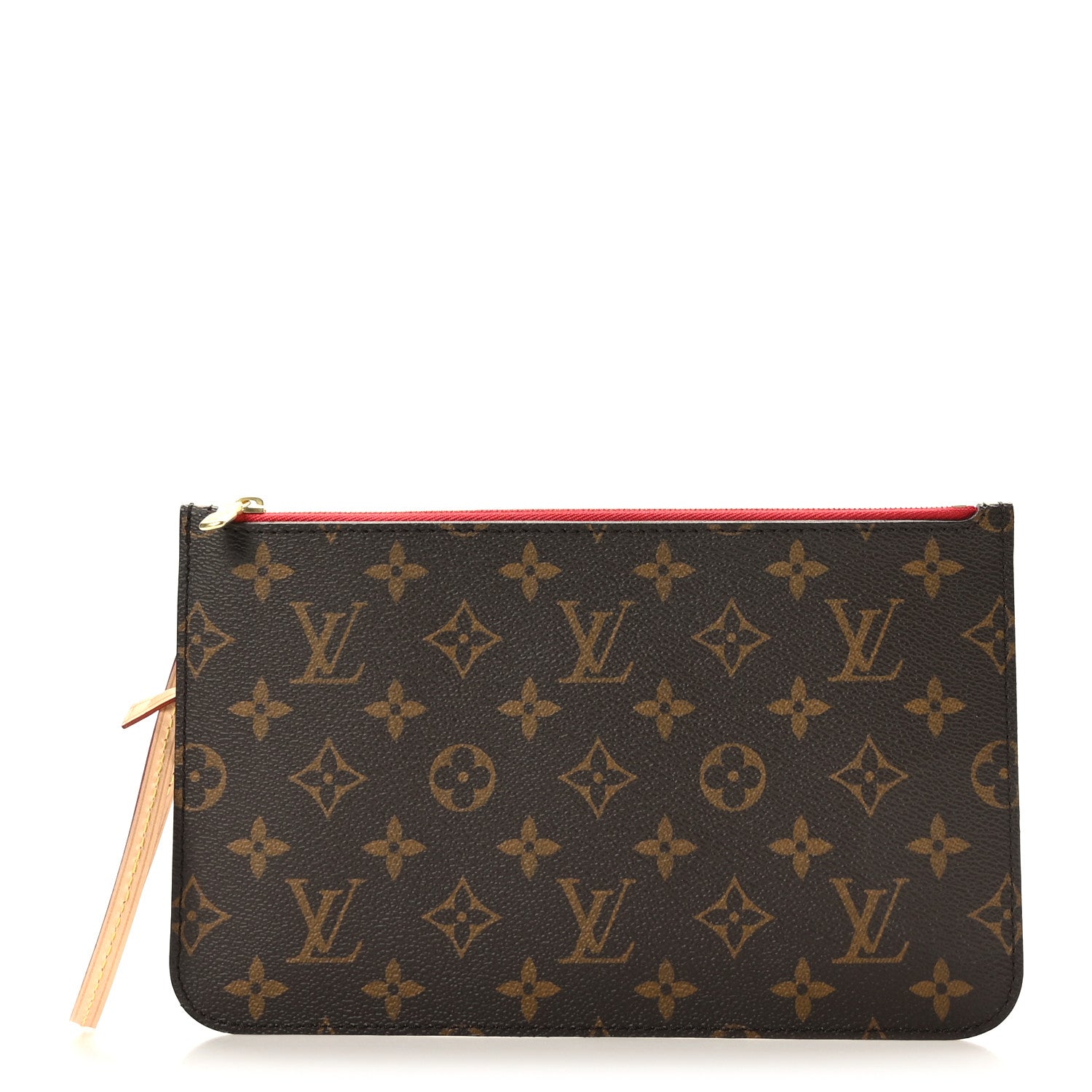 Louis Vuitton Monogram Neverfull MM GM Pochette Cherry 1 of 6