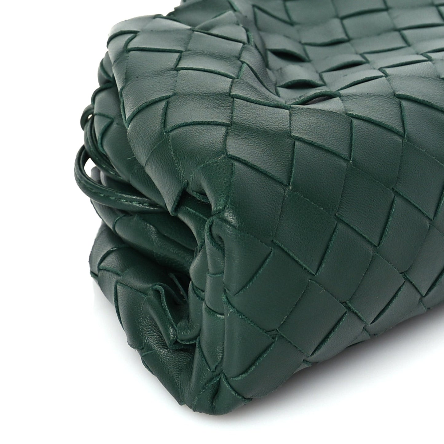 Nappa Intrecciato The Mini Pouch Raintree