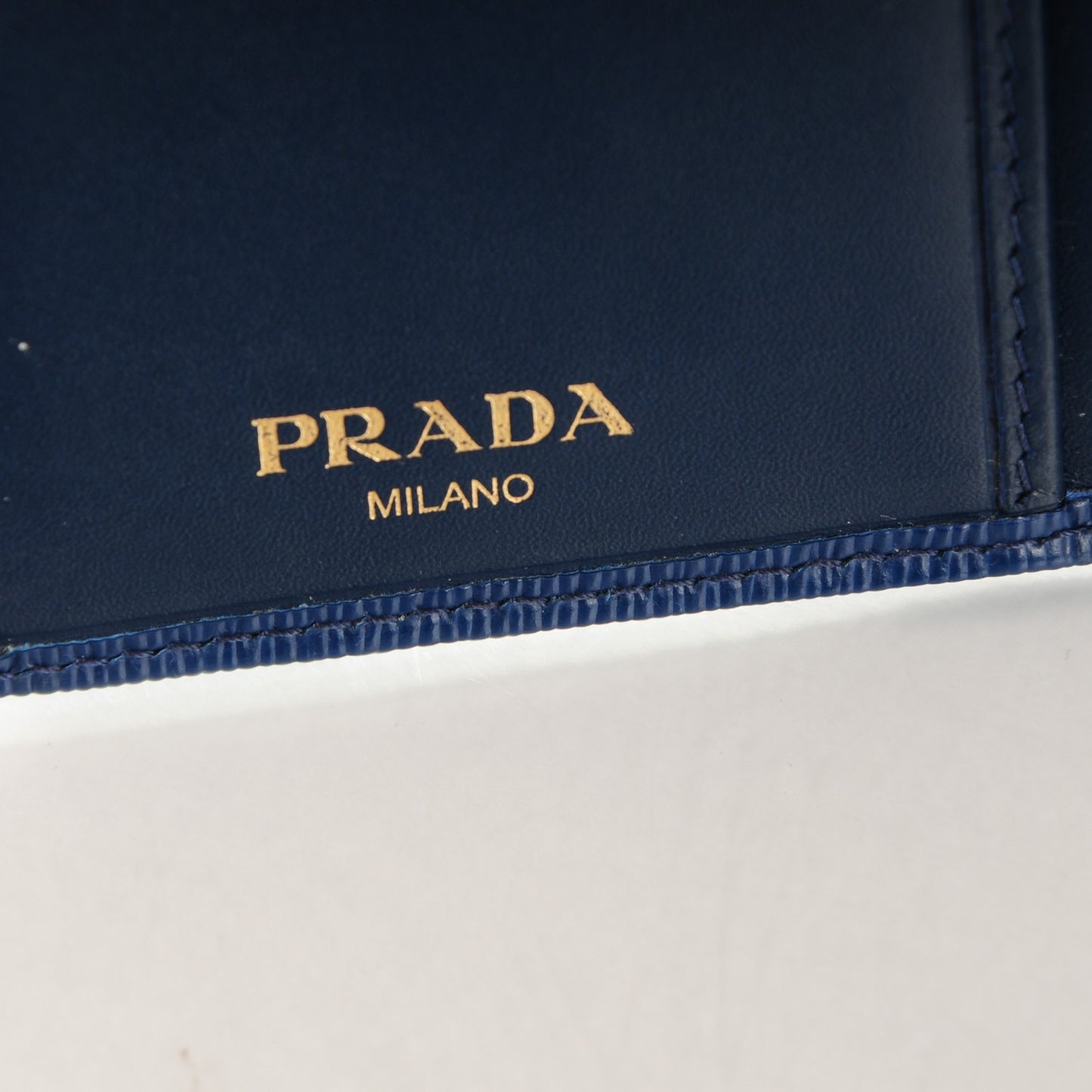 Vitello Move Metal Compact Wallet Cobalto