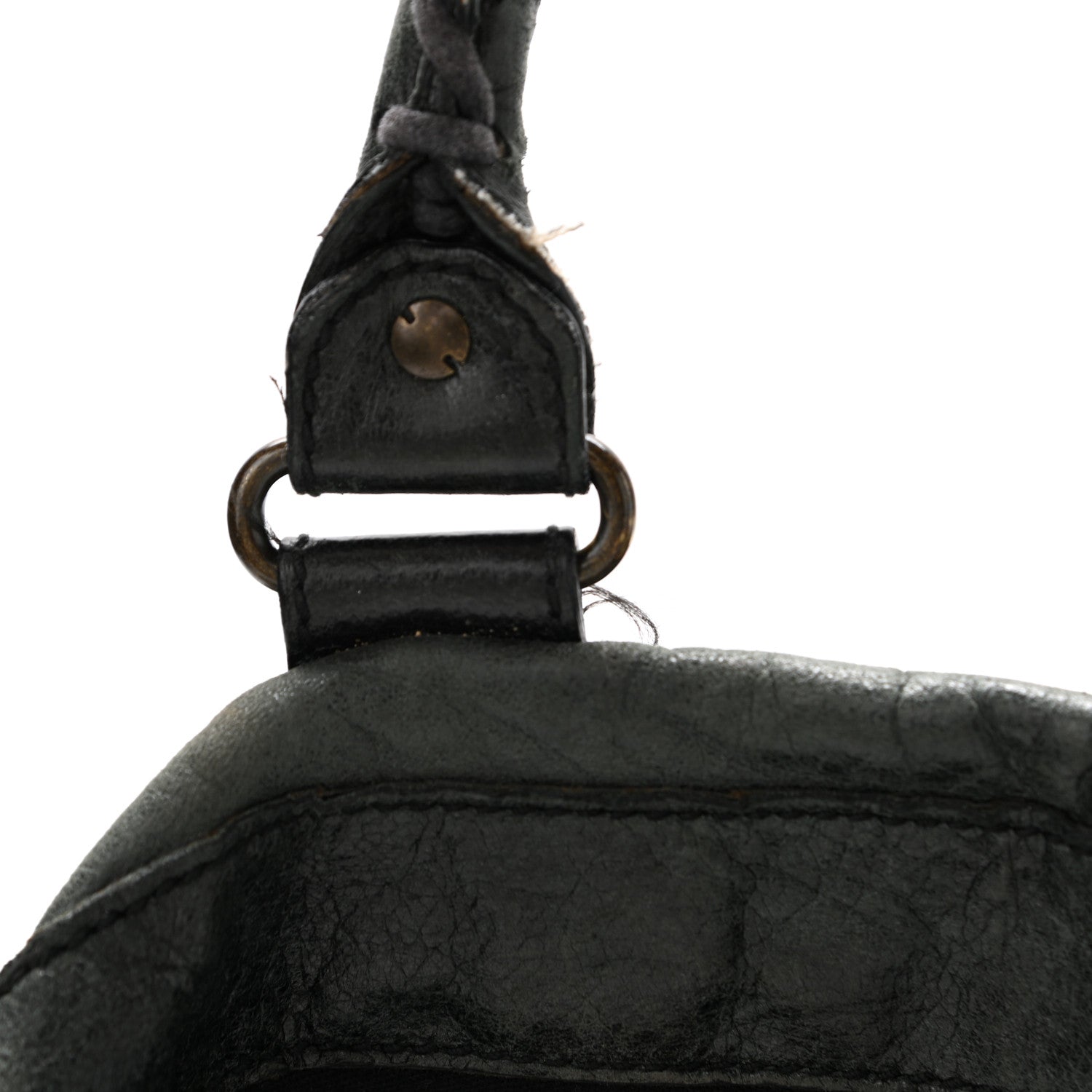 Balenciaga Agneau Classic Hardware Weekender Black 12 of 23