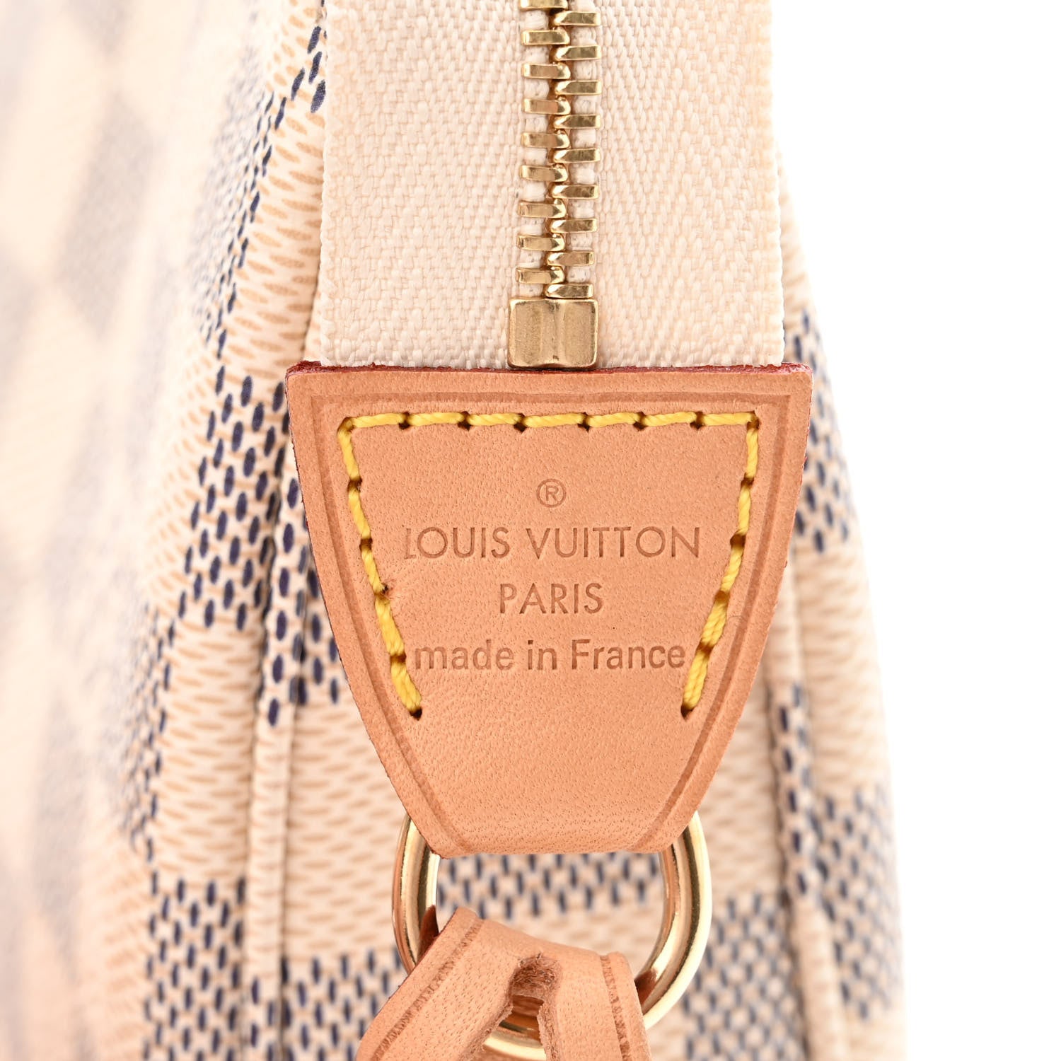 Louis Vuitton Damier Azur Pochette Accessories NM 6 of 10