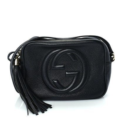 Gucci Pebbled Calfskin Small Soho Disco Bag  Black 1 of 8