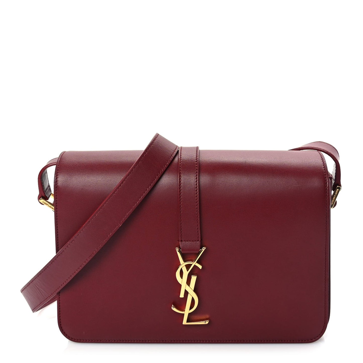 Calfskin Medium Classic Monogram Universite Bag  Oxblood