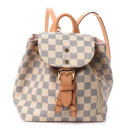 Louis Vuitton Damier Azur Sperone BB Backpack 1 of 11