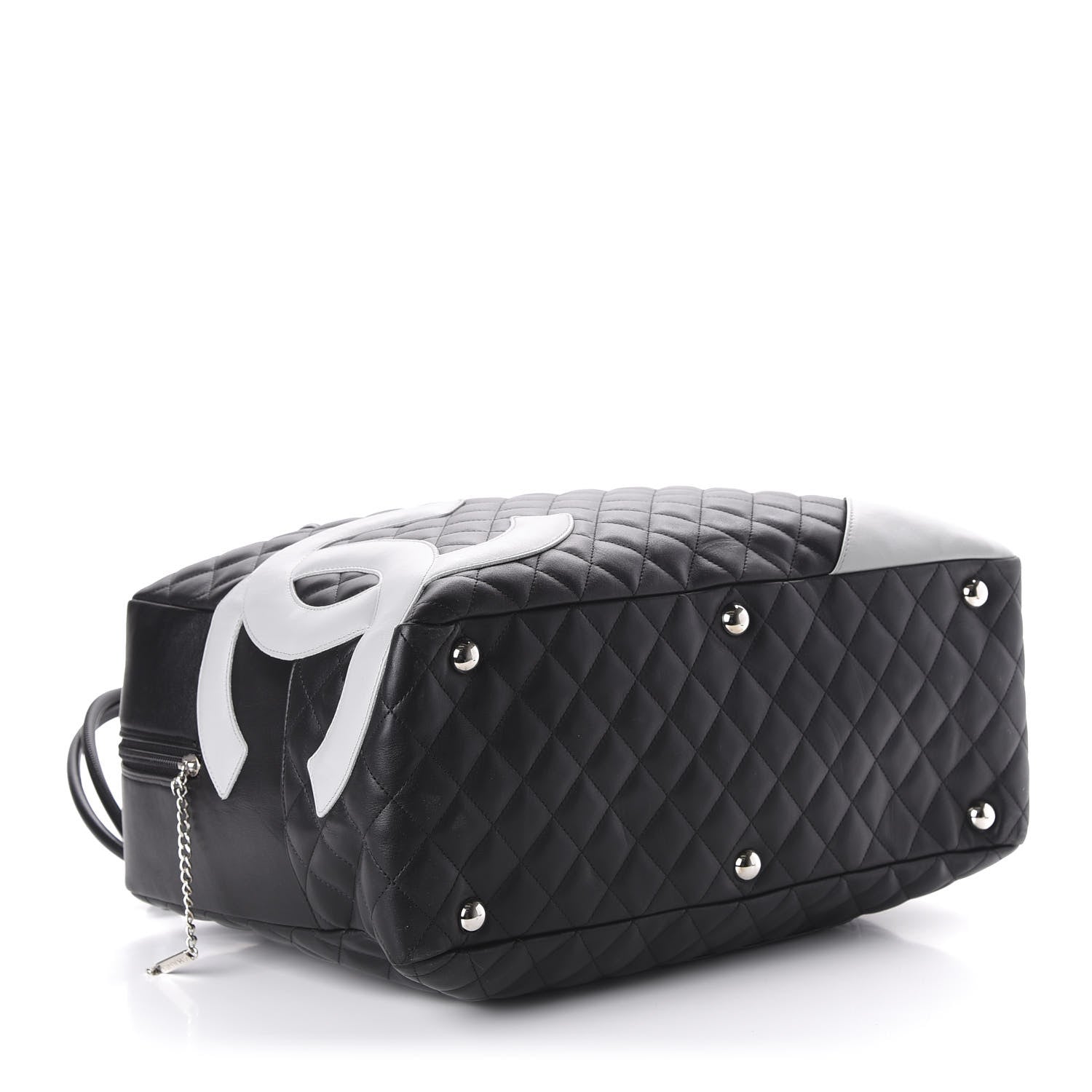 Chanel Calfskin Quilted Large Cambon Bag Black 4 of 12