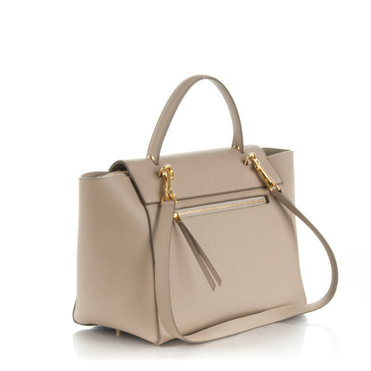Celine Grained Calfskin Mini Belt Bag Light Taupe 4 of 14