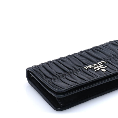 Prada Nappa Gaufre Wallet On Chain  Black 7 of 7