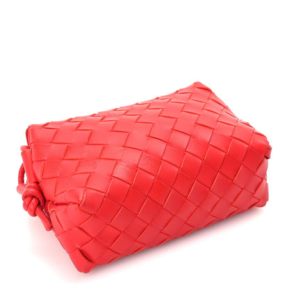 Bottega Veneta Nappa Intrecciato Mini Loop Camera Bag  Redstone 3 of 8