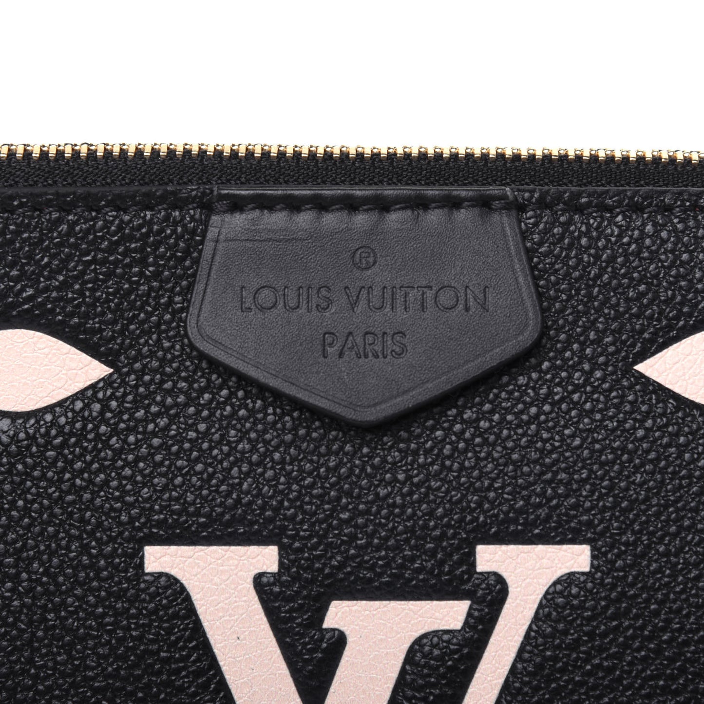 Empreinte Monogram Giant Multi Pochette Accessories Large Pochette Black Beige