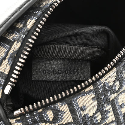 Christian Dior Oblique Mini Roller Messenger Bag Blue 6 of 9