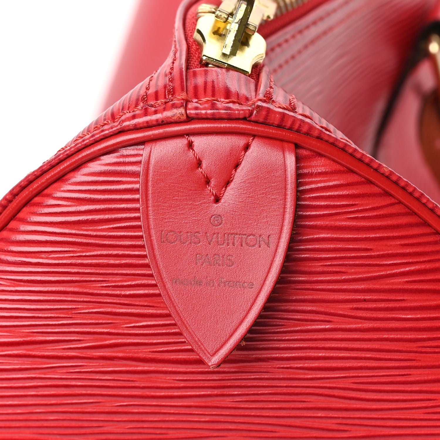 Louis Vuitton Epi Keepall 45  Castillan Red 5 of 8
