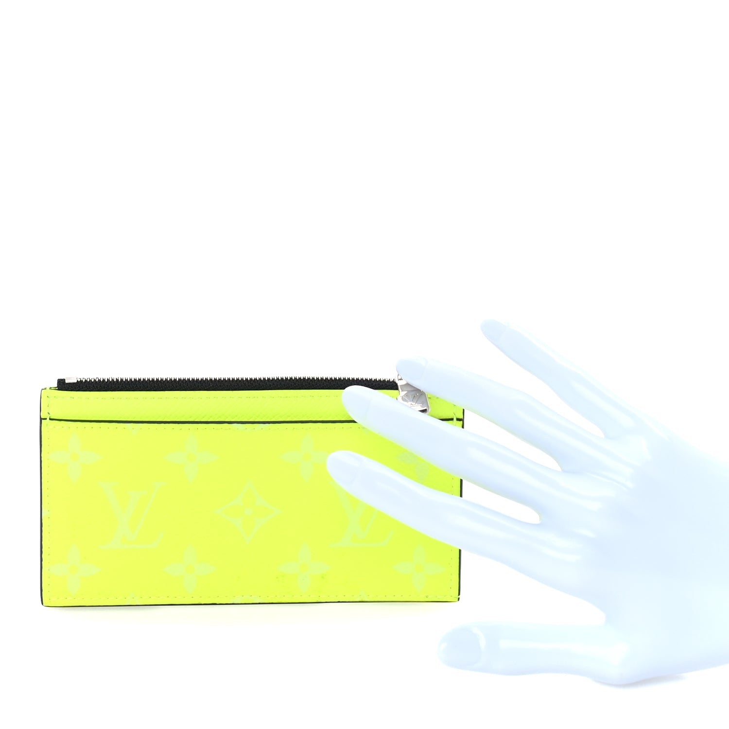 Louis Vuitton Taigarama Coin Card Holder  Yellow 2 of 6