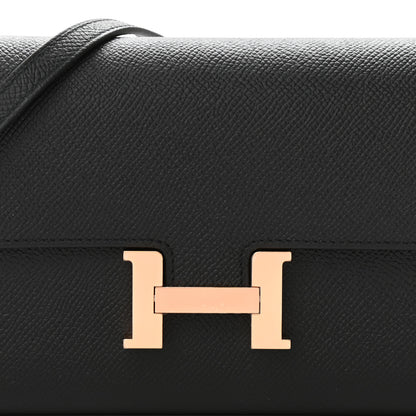 Hermes Epsom Constance Wallet To Go Black 7 of 10