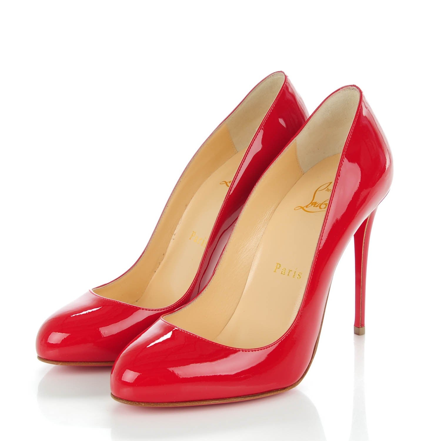 Christian Louboutin Patent Dorissima 100 Pumps 36.5 Oeillet 3 of 8