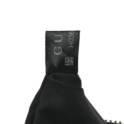 Gucci Techno Canvas Selleria Calfskin Web Small Flat Messenger Bag Black 8 of 13