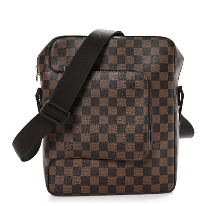 Louis Vuitton Damier Ebene Olav MM Messenger Bag 1 of 10