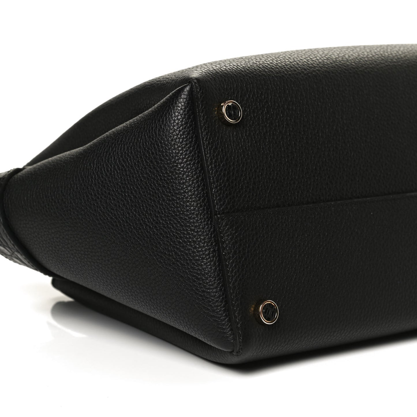 Calfskin Crocodile Cristie Satchel Black