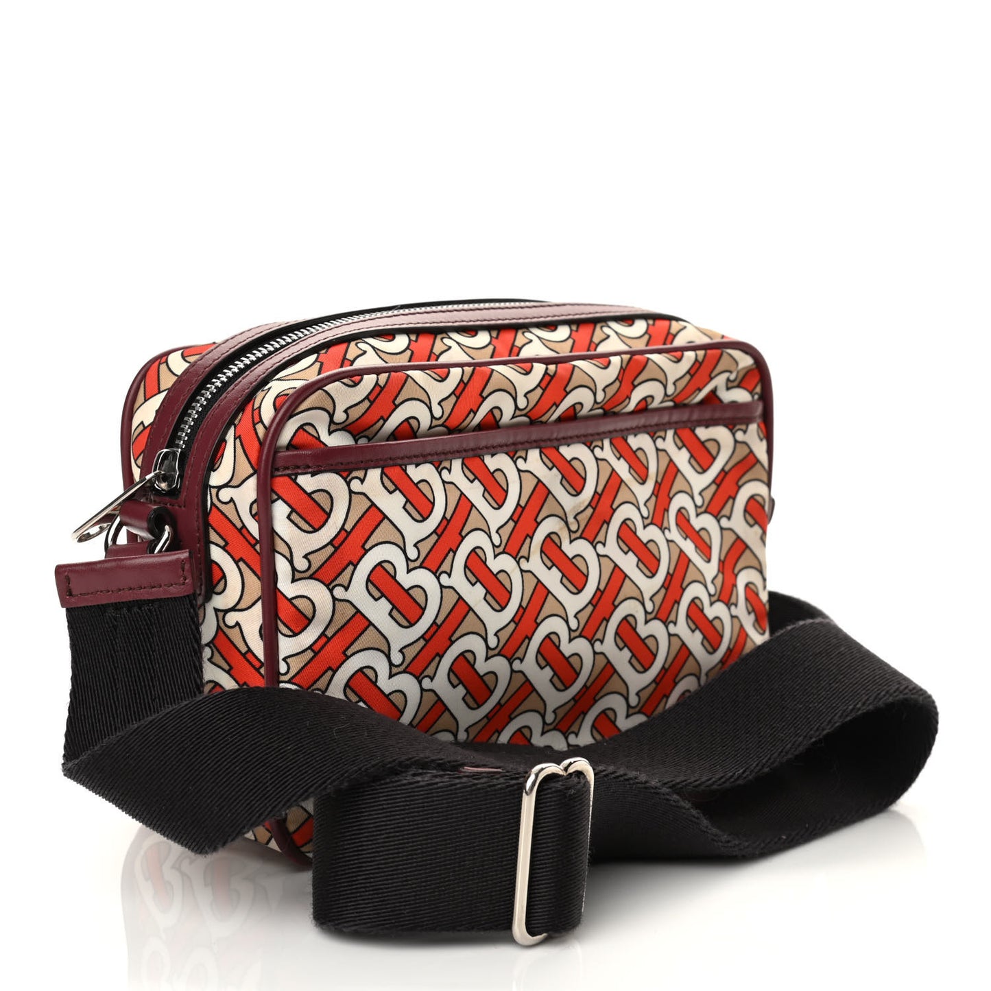 Nylon Monogram Small Camera Bag Vermillion