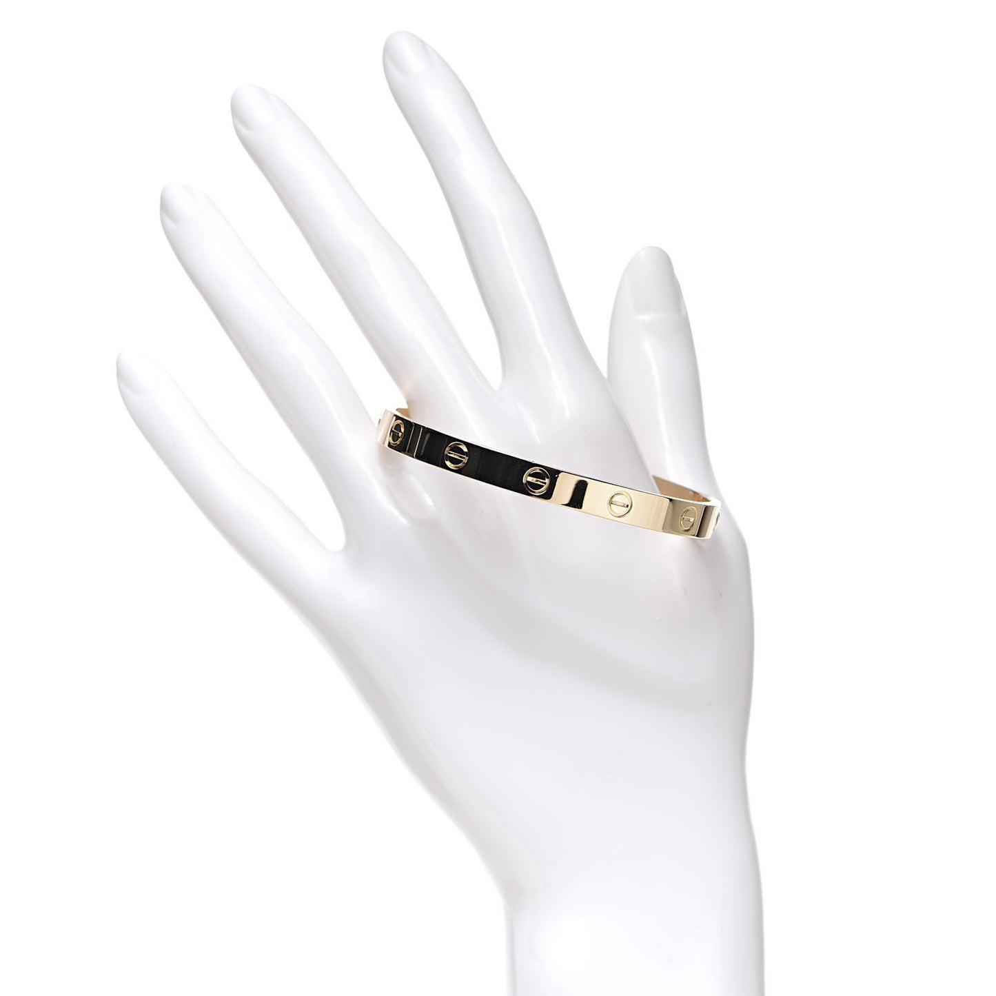 18K Yellow Gold LOVE Bracelet 17